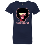 T-Shirts Midnight Navy / YXS Hello Garnet Girls Premium T-Shirt