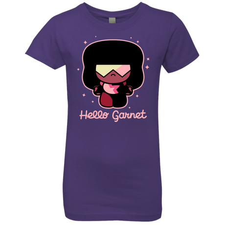 T-Shirts Purple Rush / YXS Hello Garnet Girls Premium T-Shirt