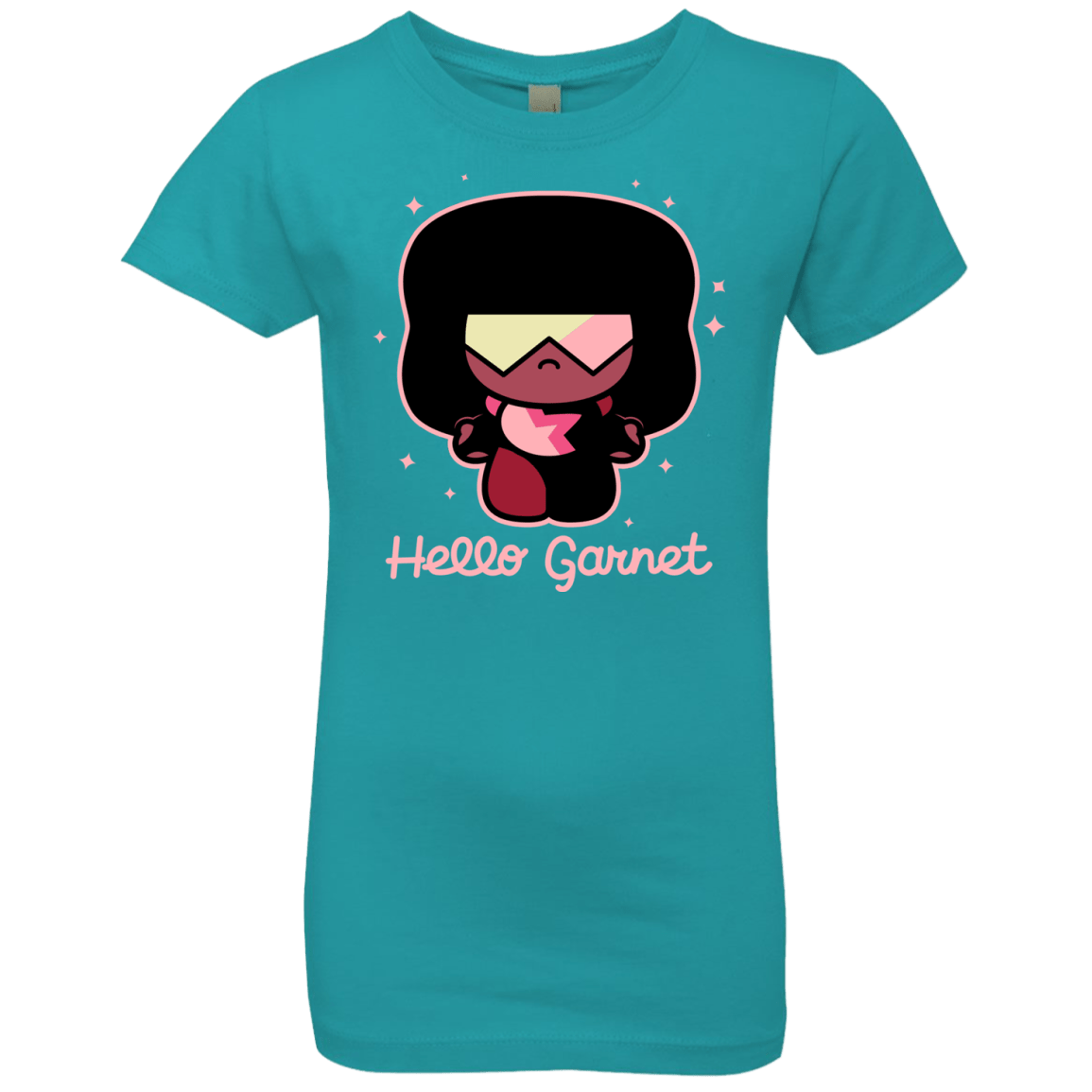 T-Shirts Tahiti Blue / YXS Hello Garnet Girls Premium T-Shirt