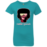 T-Shirts Tahiti Blue / YXS Hello Garnet Girls Premium T-Shirt