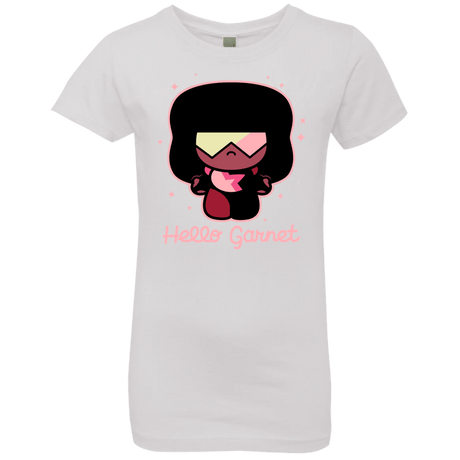T-Shirts White / YXS Hello Garnet Girls Premium T-Shirt
