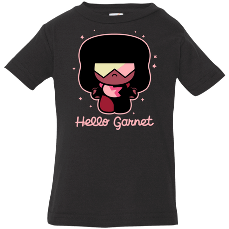 T-Shirts Black / 6 Months Hello Garnet Infant Premium T-Shirt