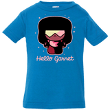 T-Shirts Cobalt / 6 Months Hello Garnet Infant Premium T-Shirt