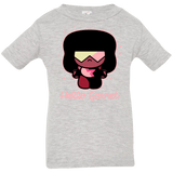 T-Shirts Heather Grey / 6 Months Hello Garnet Infant Premium T-Shirt