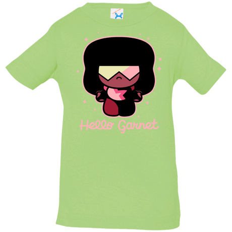 T-Shirts Key Lime / 6 Months Hello Garnet Infant Premium T-Shirt
