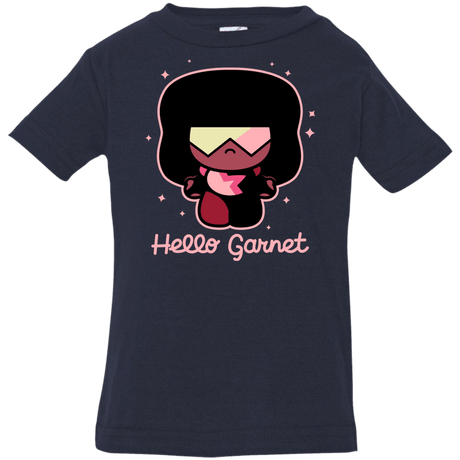 T-Shirts Navy / 6 Months Hello Garnet Infant Premium T-Shirt