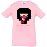 T-Shirts Pink / 6 Months Hello Garnet Infant Premium T-Shirt