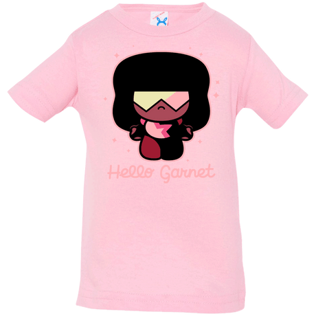 T-Shirts Pink / 6 Months Hello Garnet Infant Premium T-Shirt