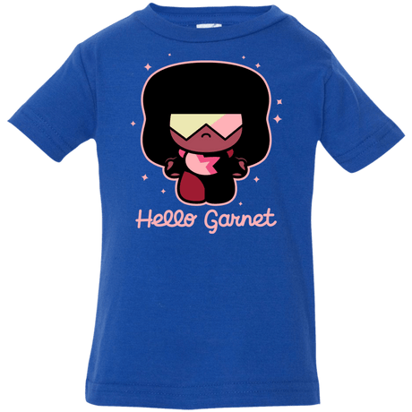 T-Shirts Royal / 6 Months Hello Garnet Infant Premium T-Shirt
