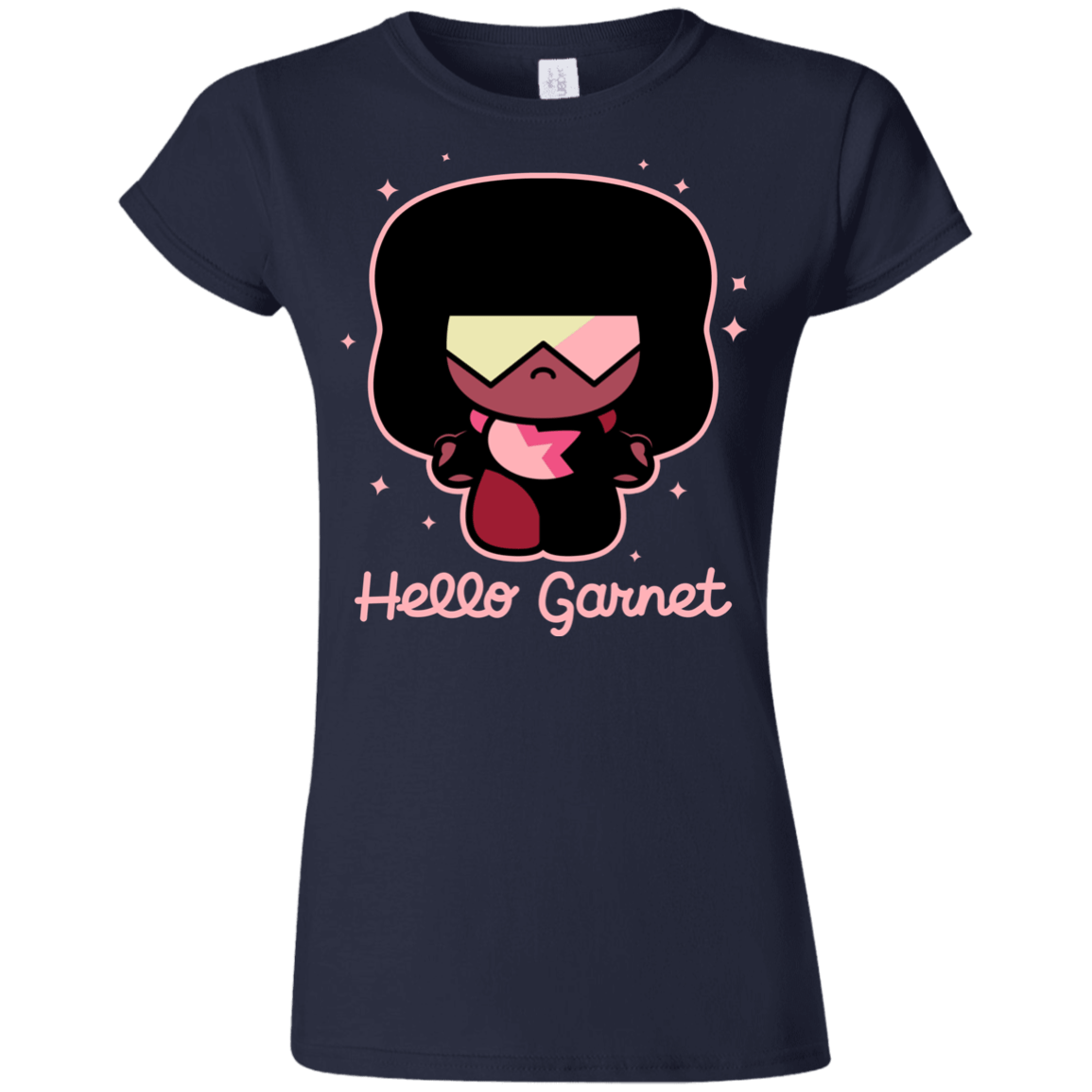 T-Shirts Navy / S Hello Garnet Junior Slimmer-Fit T-Shirt