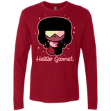 T-Shirts Cardinal / S Hello Garnet Men's Premium Long Sleeve