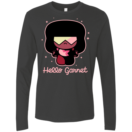 T-Shirts Heavy Metal / S Hello Garnet Men's Premium Long Sleeve