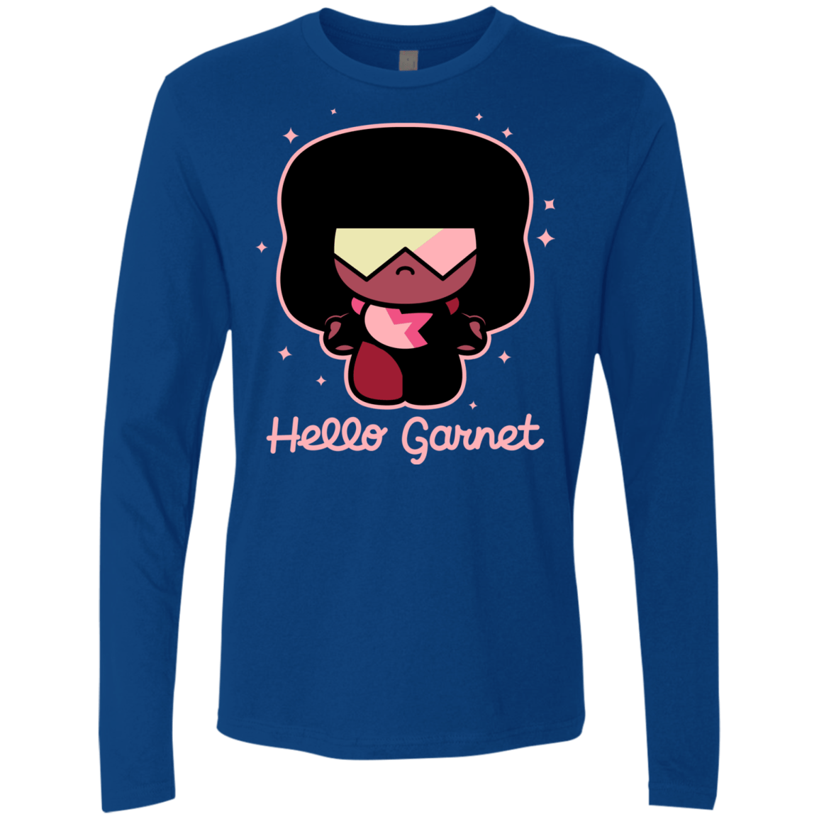 T-Shirts Royal / S Hello Garnet Men's Premium Long Sleeve