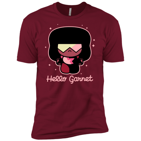 T-Shirts Cardinal / X-Small Hello Garnet Men's Premium T-Shirt