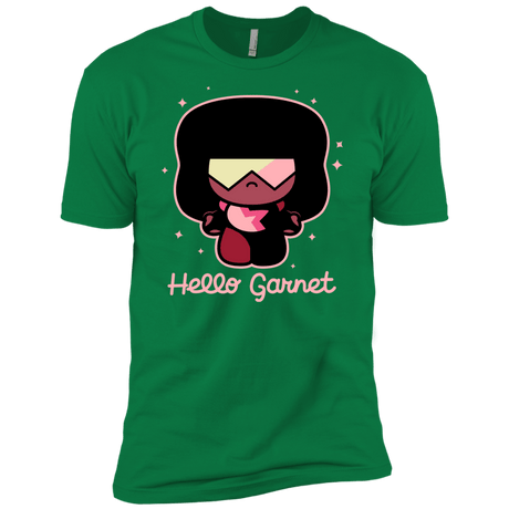 T-Shirts Kelly Green / X-Small Hello Garnet Men's Premium T-Shirt