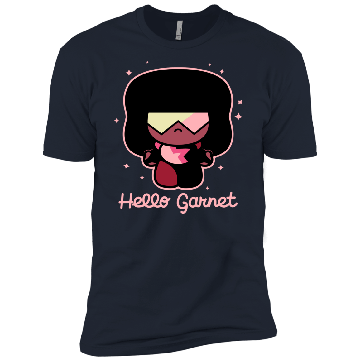 T-Shirts Midnight Navy / X-Small Hello Garnet Men's Premium T-Shirt