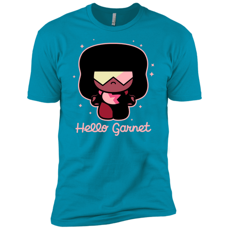 T-Shirts Turquoise / X-Small Hello Garnet Men's Premium T-Shirt