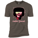 T-Shirts Warm Grey / X-Small Hello Garnet Men's Premium T-Shirt