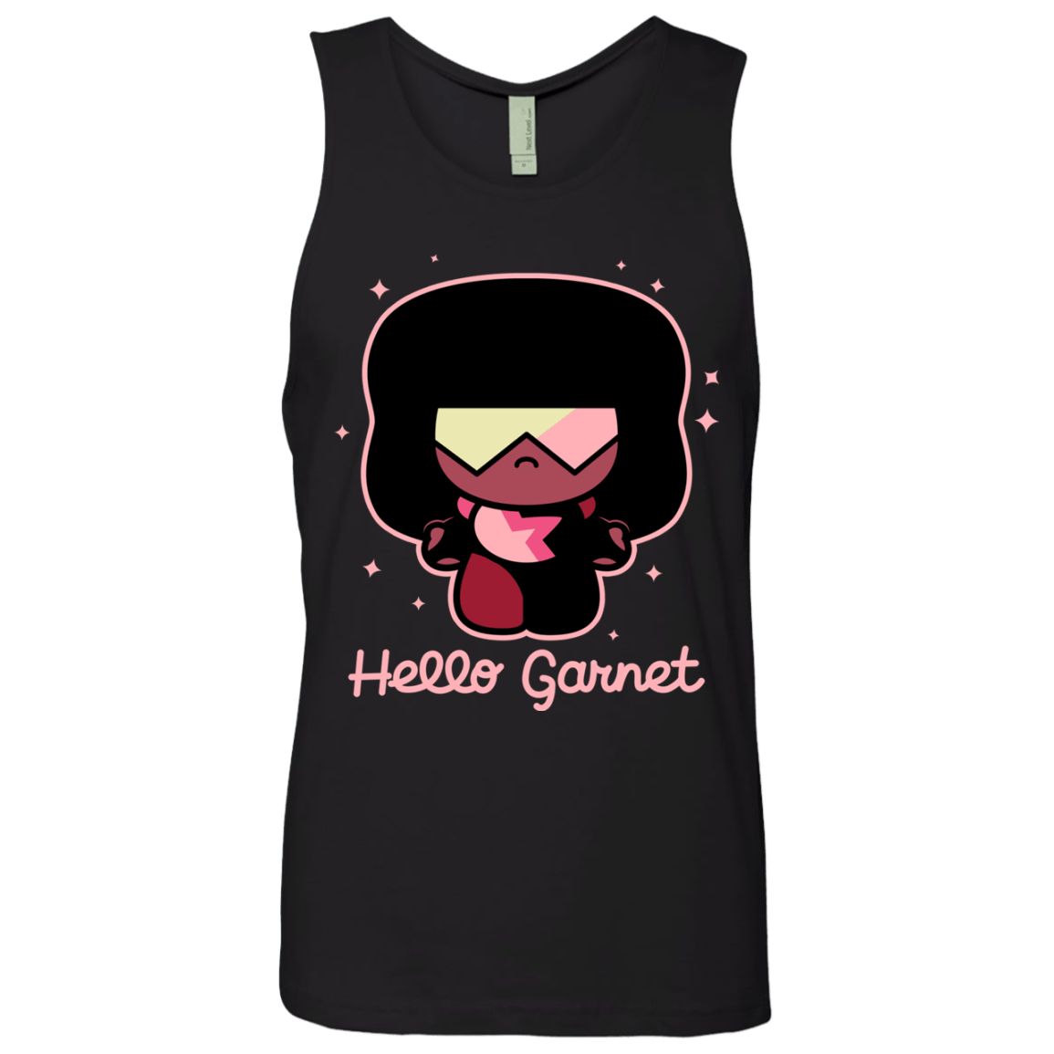 T-Shirts Black / S Hello Garnet Men's Premium Tank Top