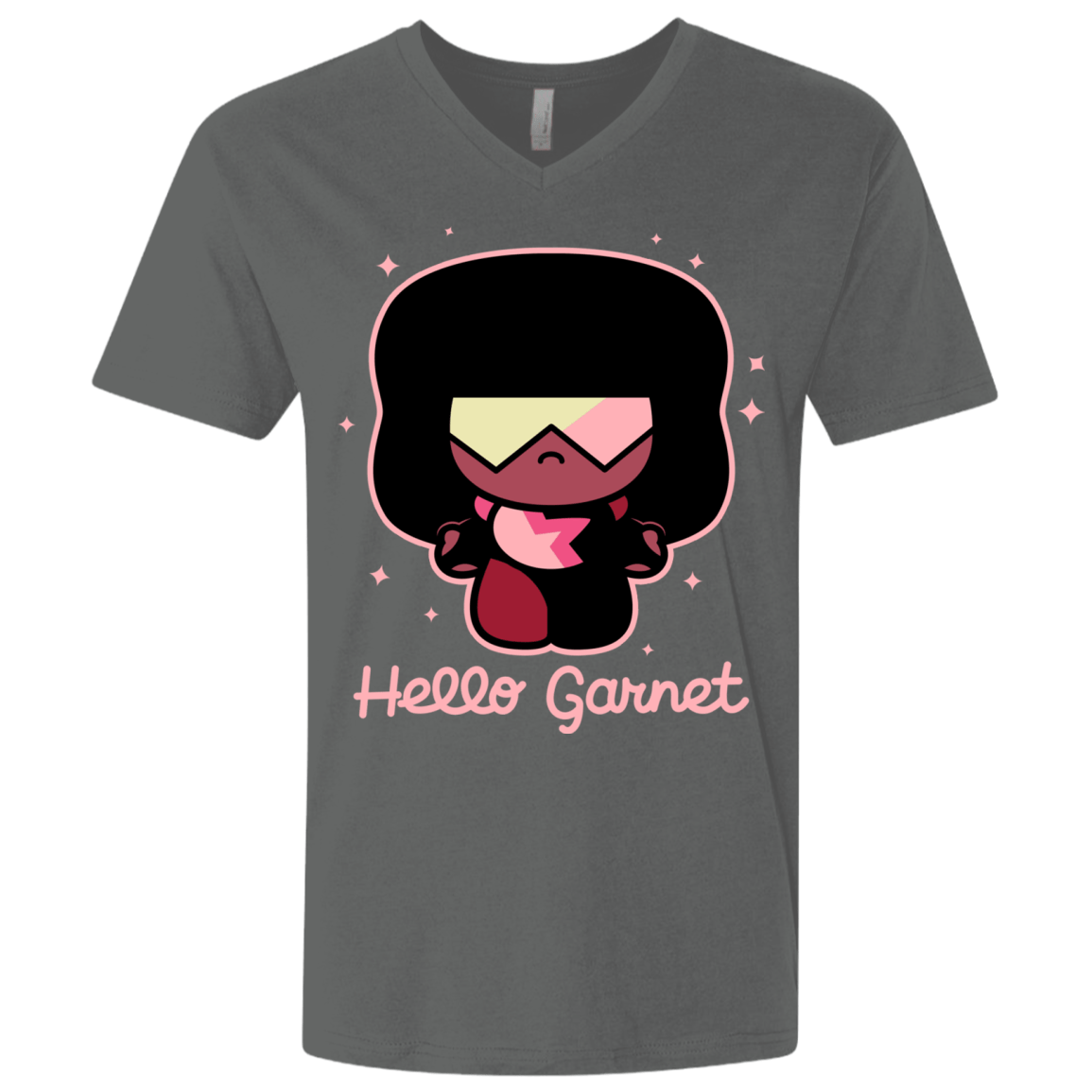 T-Shirts Heavy Metal / X-Small Hello Garnet Men's Premium V-Neck