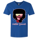 T-Shirts Royal / X-Small Hello Garnet Men's Premium V-Neck