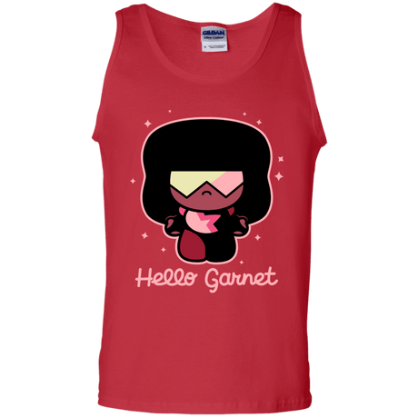 T-Shirts Red / S Hello Garnet Men's Tank Top