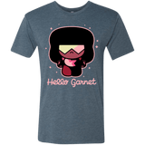 T-Shirts Indigo / S Hello Garnet Men's Triblend T-Shirt