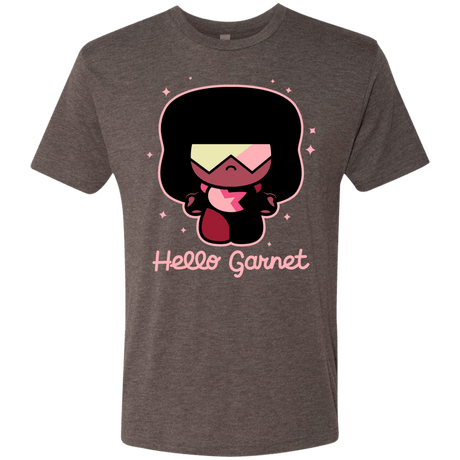 T-Shirts Macchiato / S Hello Garnet Men's Triblend T-Shirt