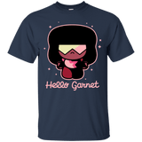 T-Shirts Navy / S Hello Garnet T-Shirt