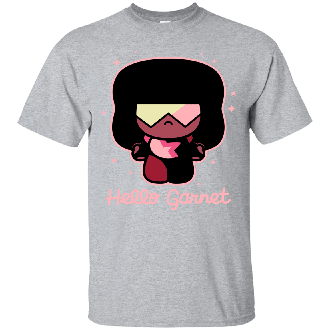 T-Shirts Sport Grey / S Hello Garnet T-Shirt