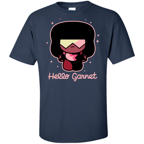T-Shirts Navy / XLT Hello Garnet Tall T-Shirt