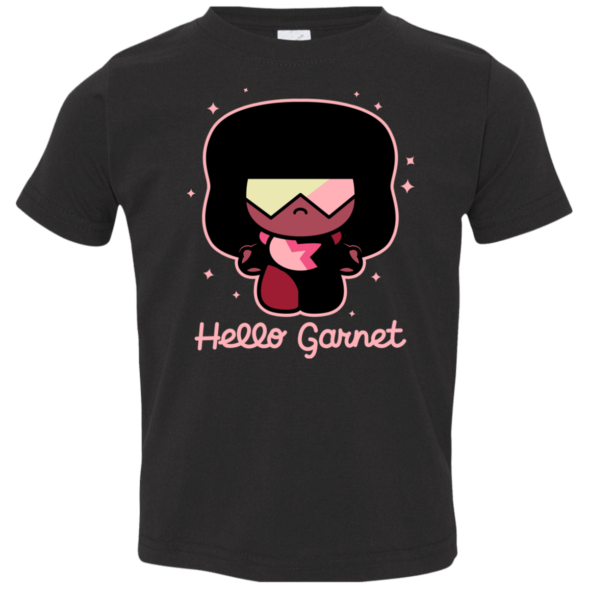 T-Shirts Black / 2T Hello Garnet Toddler Premium T-Shirt