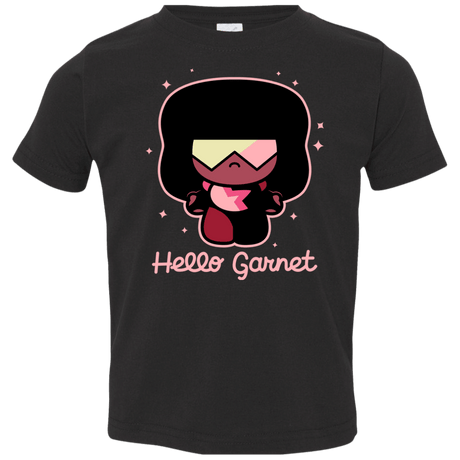 T-Shirts Black / 2T Hello Garnet Toddler Premium T-Shirt