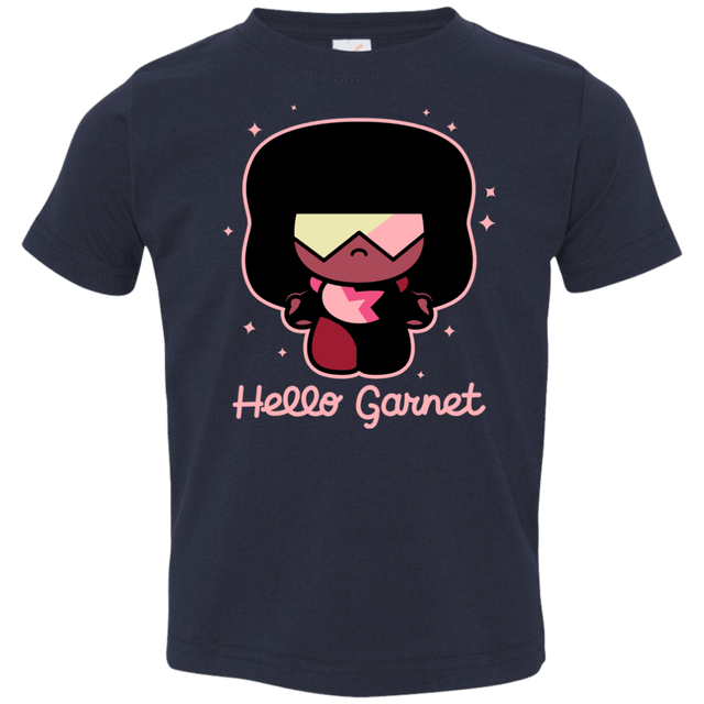 T-Shirts Navy / 2T Hello Garnet Toddler Premium T-Shirt