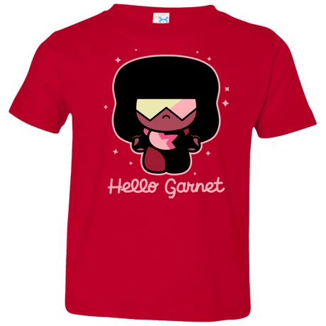 T-Shirts Red / 2T Hello Garnet Toddler Premium T-Shirt