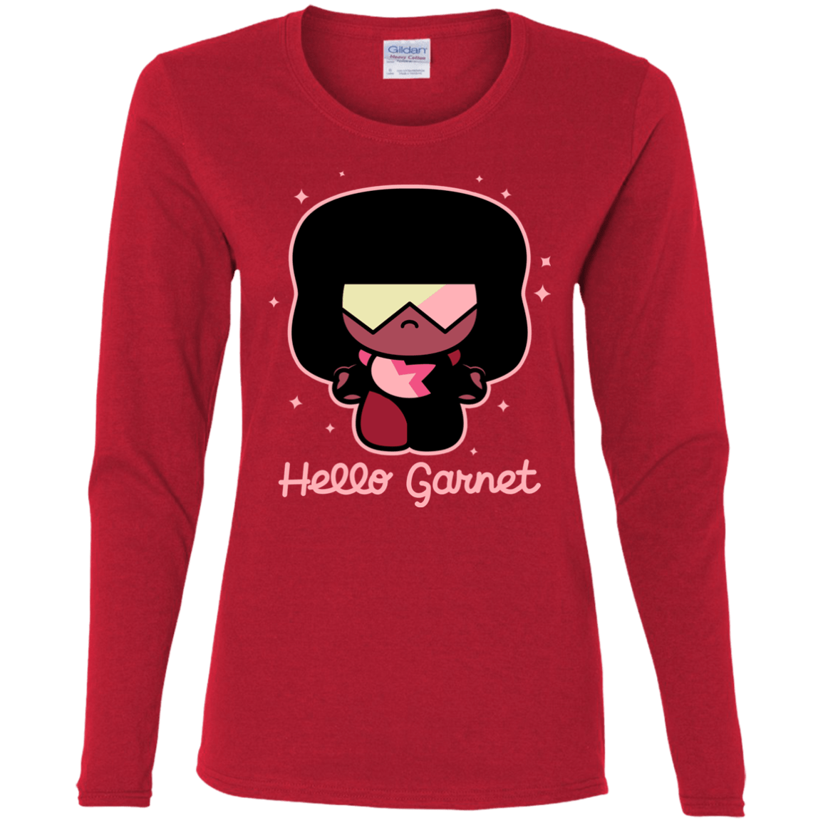 T-Shirts Red / S Hello Garnet Women's Long Sleeve T-Shirt