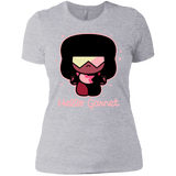 T-Shirts Heather Grey / X-Small Hello Garnet Women's Premium T-Shirt