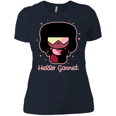 T-Shirts Midnight Navy / X-Small Hello Garnet Women's Premium T-Shirt