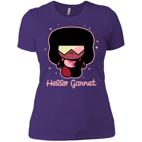 T-Shirts Purple Rush/ / X-Small Hello Garnet Women's Premium T-Shirt