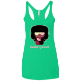 T-Shirts Envy / X-Small Hello Garnet Women's Triblend Racerback Tank