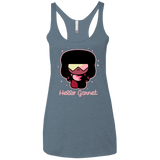 T-Shirts Indigo / X-Small Hello Garnet Women's Triblend Racerback Tank