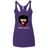 T-Shirts Purple Rush / X-Small Hello Garnet Women's Triblend Racerback Tank