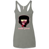 T-Shirts Venetian Grey / X-Small Hello Garnet Women's Triblend Racerback Tank