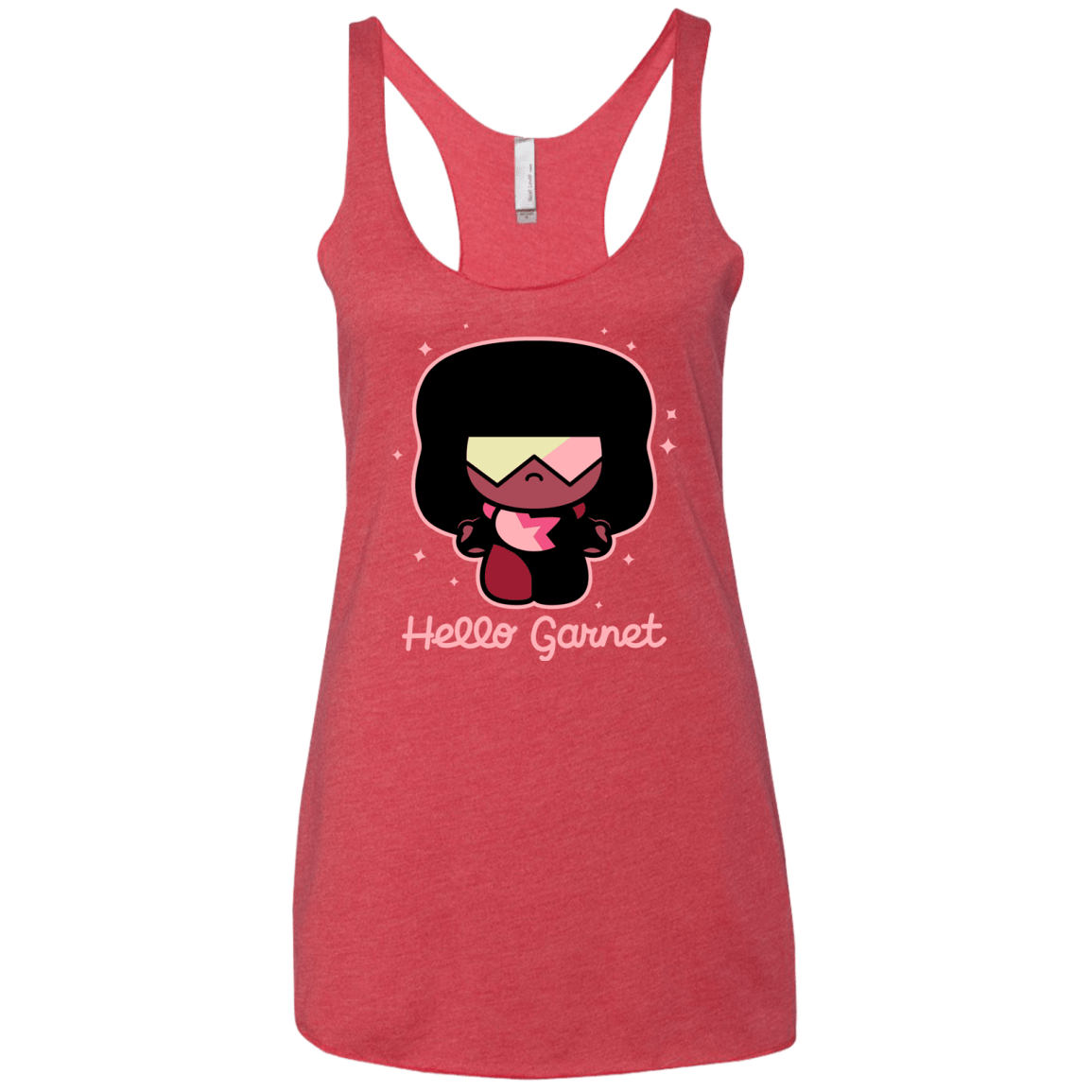 T-Shirts Vintage Red / X-Small Hello Garnet Women's Triblend Racerback Tank