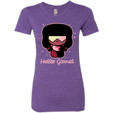 T-Shirts Purple Rush / S Hello Garnet Women's Triblend T-Shirt