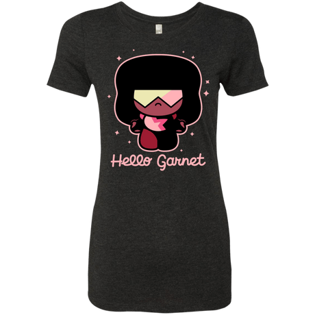 T-Shirts Vintage Black / S Hello Garnet Women's Triblend T-Shirt