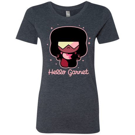 T-Shirts Vintage Navy / S Hello Garnet Women's Triblend T-Shirt