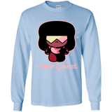 T-Shirts Light Blue / YS Hello Garnet Youth Long Sleeve T-Shirt