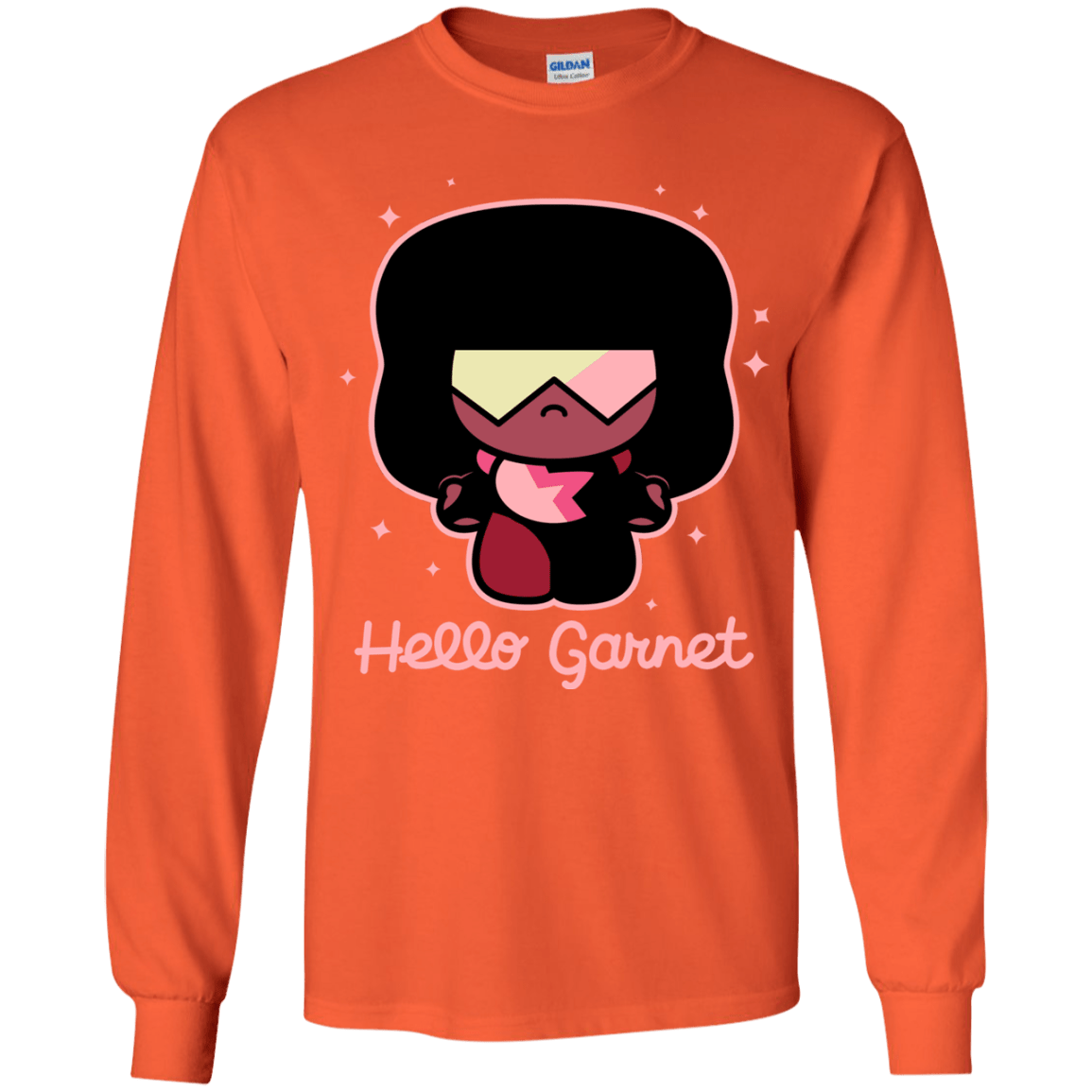 T-Shirts Orange / YS Hello Garnet Youth Long Sleeve T-Shirt