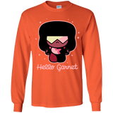 T-Shirts Orange / YS Hello Garnet Youth Long Sleeve T-Shirt